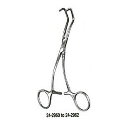 Clamp Vascular Debakey-Derra 7" Large Jaw Stainless Steel Ea